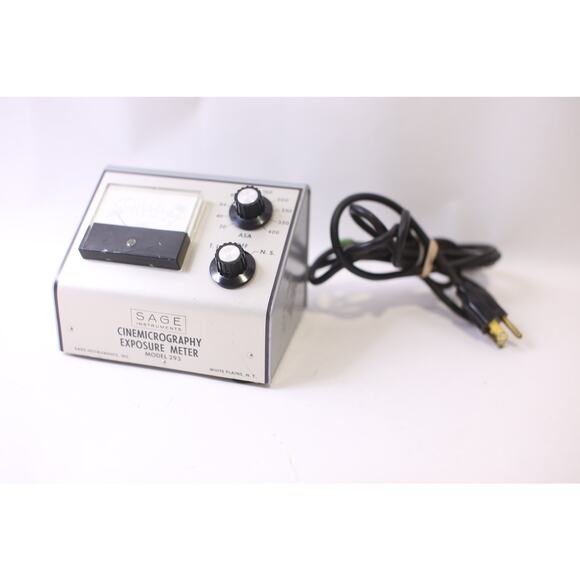 Sage Instruments, Cinemicrography Exposure Meter, Model 293, Microscopy - Picture 1 of 5